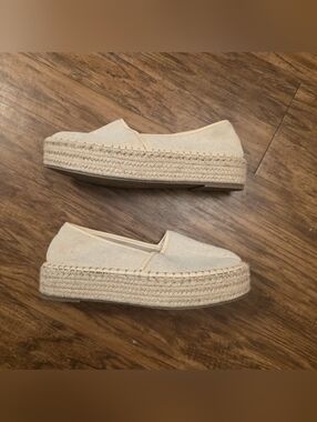 ASOS DESIGN Journal flatform espadrilles - sz 12